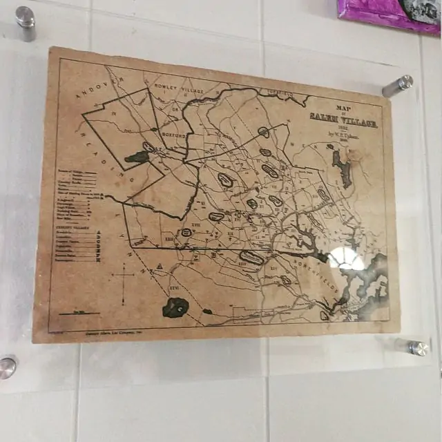 Map of Salem Village