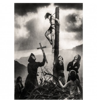 Female Crucifixion. Witchy...