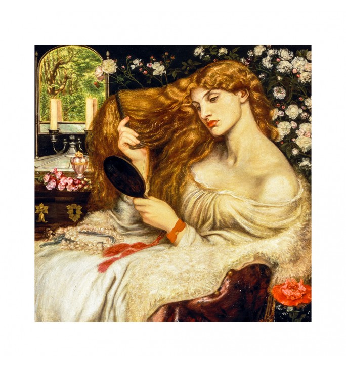 Lady Lilith. Dante Gabriel Rossetti.