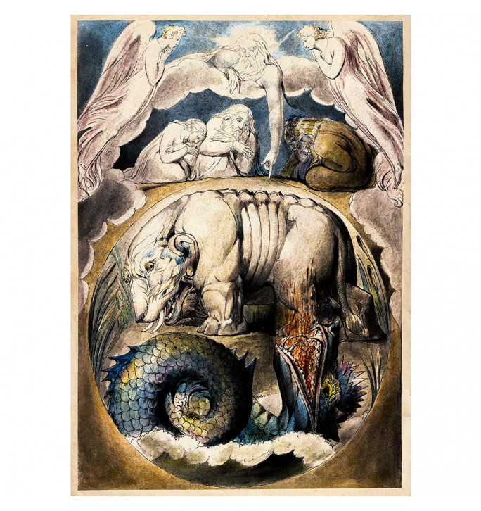 Behemoth and Leviathan. William Blake.