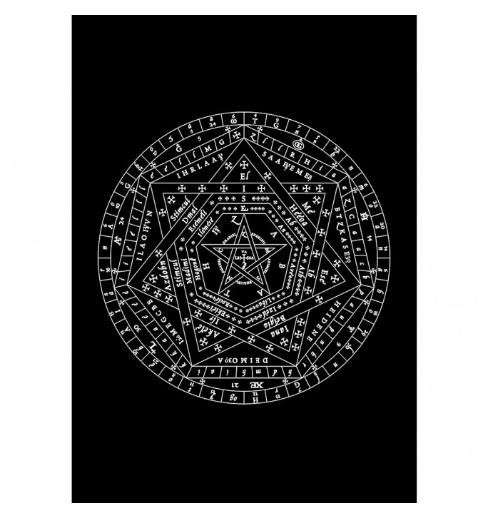 The seal of God's truth. Sigillum Dei Aemeth. The Sigil of Ameth.