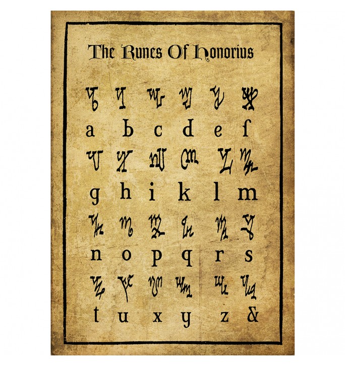 The Runes of Honorius.