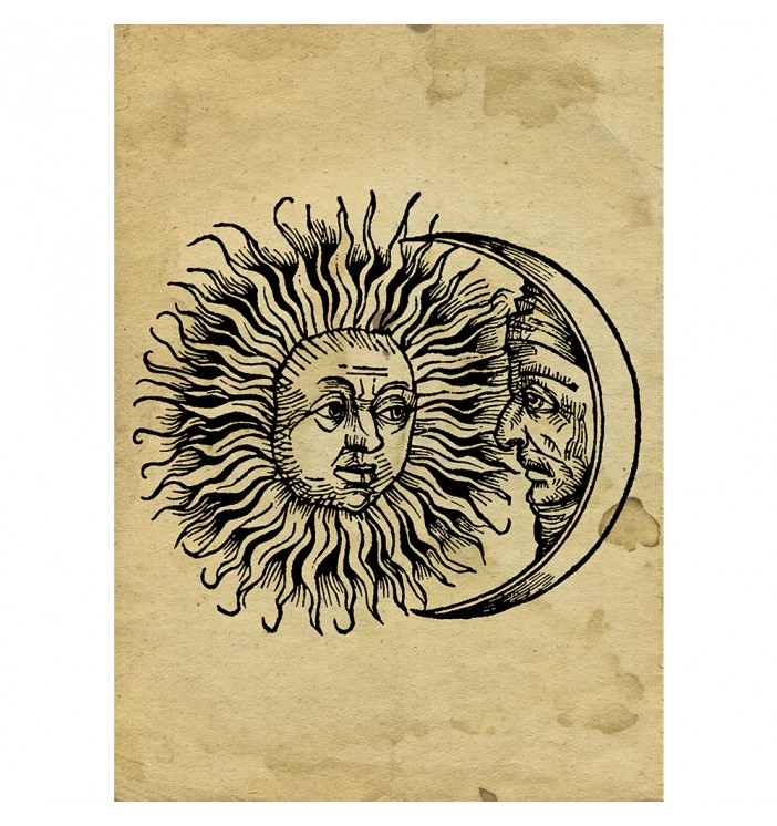 Alchemy Sun and Moon.