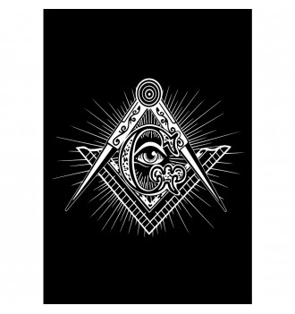 The Masonic symbol is a...