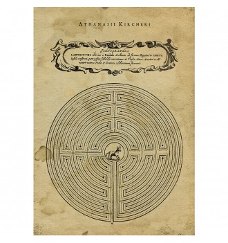 Athanasius Kircher. Labyrinth.