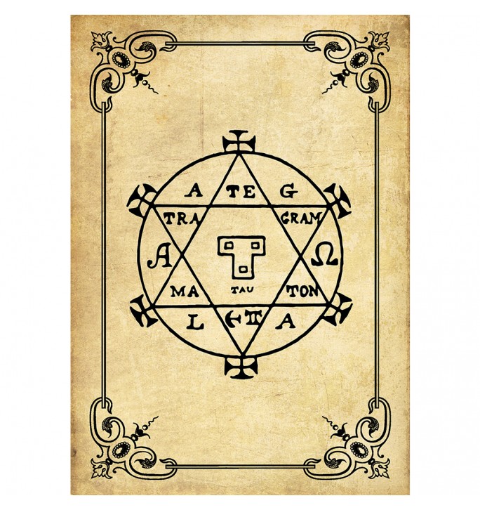 Hexagram of Solomon.