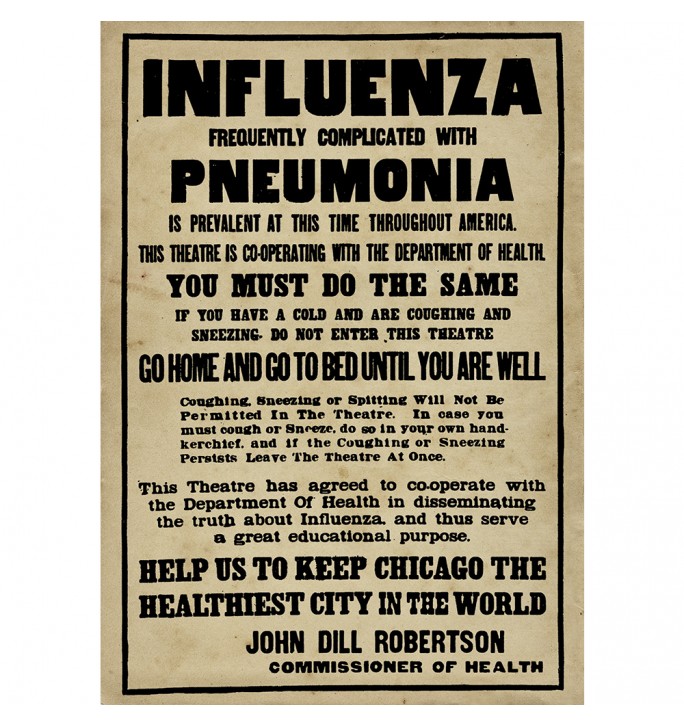 Influenza Frequently Complicated With Pneumonia.