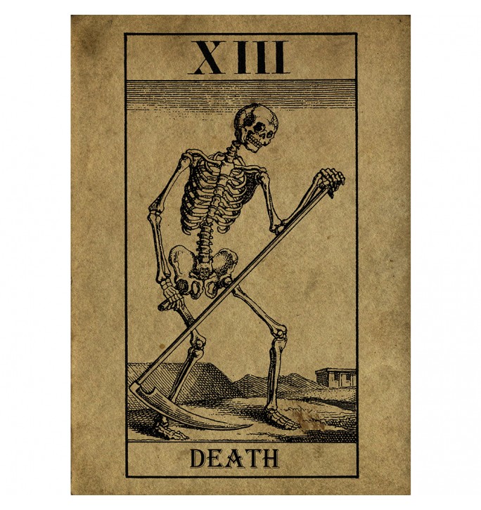 Death Tarot Card Print.