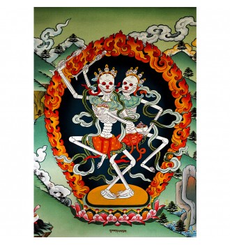 Tibetan deities of Citipati.