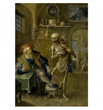 Death and the miser.