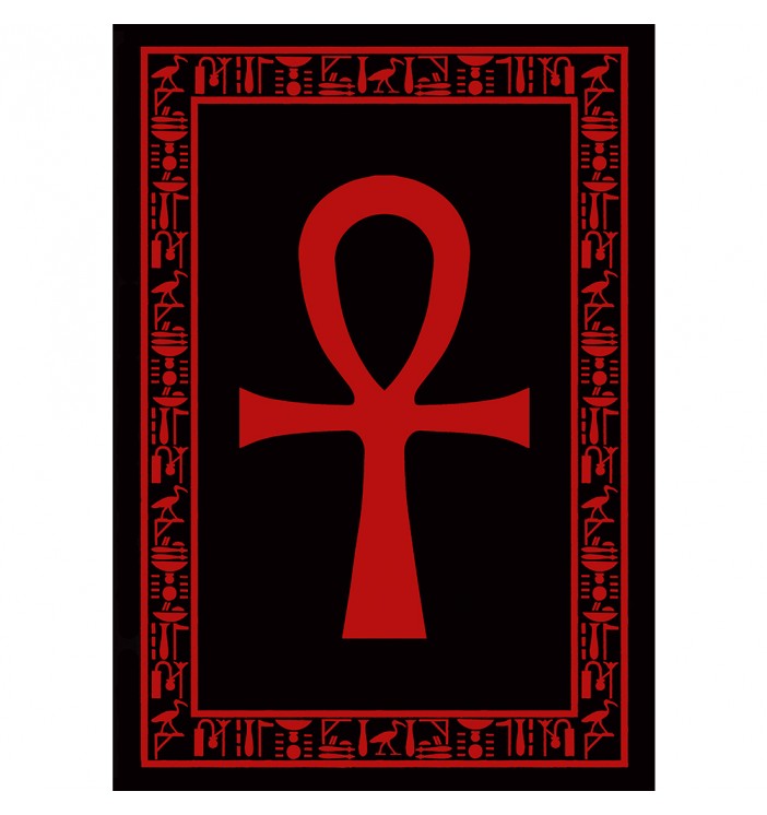 The Cross of Ankh, the symbol of eternal life.