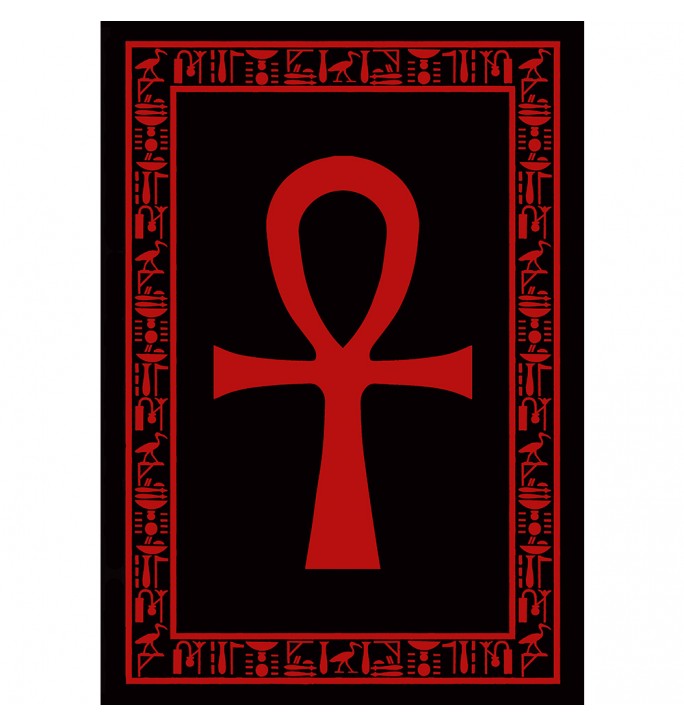 The Cross of Ankh, the symbol of eternal life.