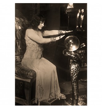 Gypsy fortune teller with a...