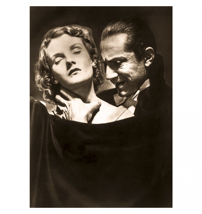 Photo from the movie "Dracula" with Bela Lugosi.