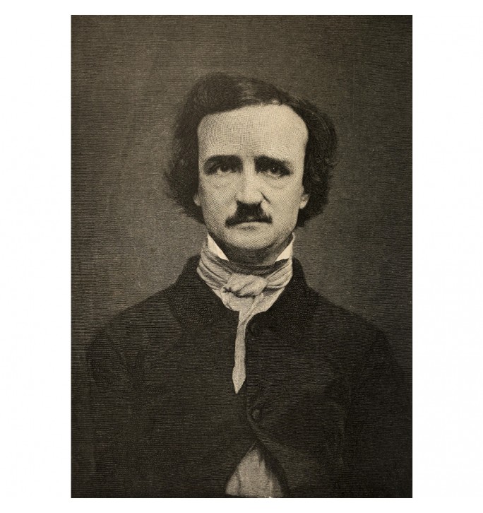 Writer and poet Edgar Allan Poe.