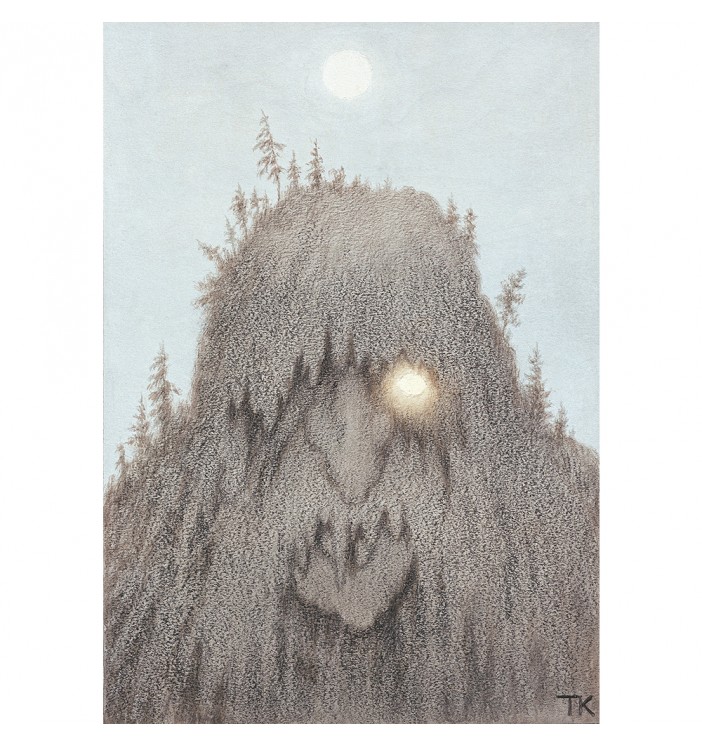 Forest Troll. Theodor Kittelsen artwork.