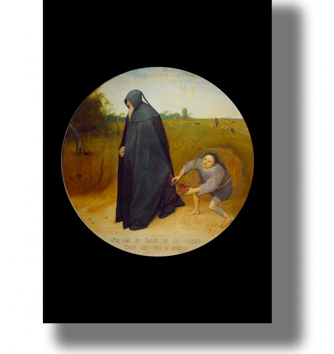 The Misanthrope by Pieter Bruegel - Renaissance Print