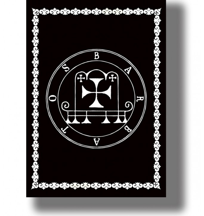 Occult print with the seal of Barbatos, the goetic demon from the Lemegeton