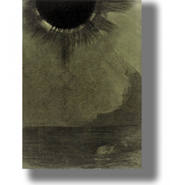 The drowned woman. The dark art of decadence.