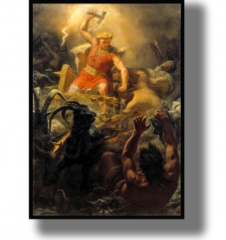 Thor's Fight with the Giants.