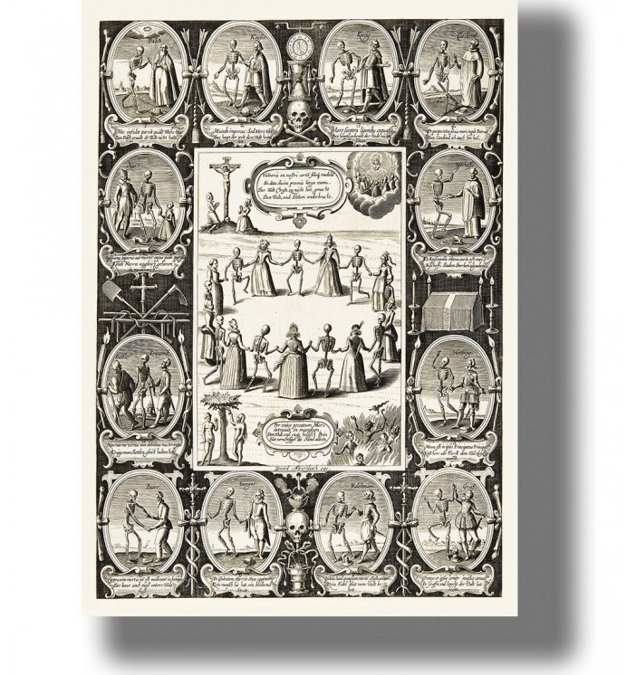 Dance with the Dead - Danse Macabre Print