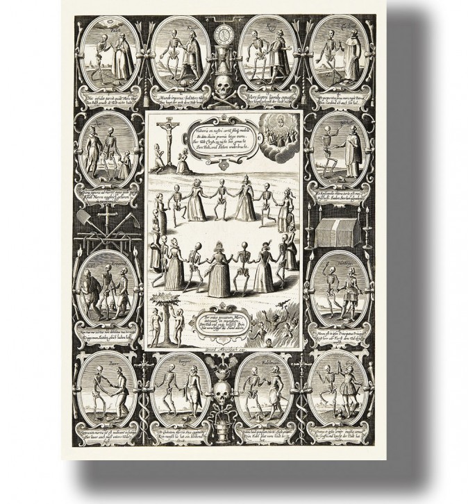 Dance with the Dead - Danse Macabre Print