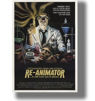 Re-Animator...it will scare...