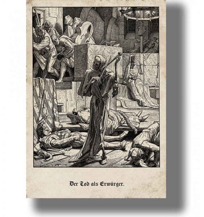 Death as a Strangler - Alfred Rethel Print