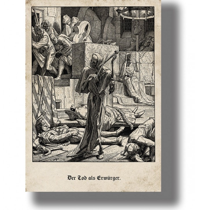 Death as a Strangler - Alfred Rethel Print