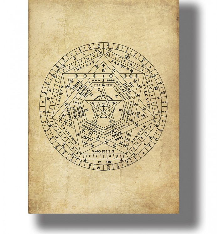 Sigillum Dei Aemeth - John Dee Angelic Magic Print