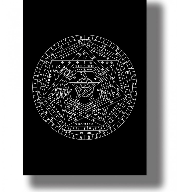 Sigillum Dei Aemeth - John Dee Angelic Magic Print
