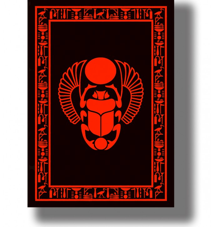 The sacred scarab. The Egyptian symbol of Eternity.
