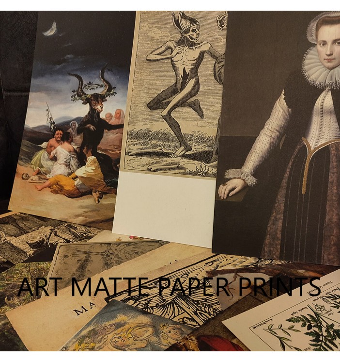 Thick art matte paper print – premium heavyweight cardstock with vivid color reproduction