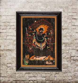 A black devil. Tibetan...