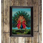 Hindu God Murugan as Peacock.