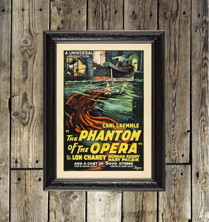 Theatrical poster "The Phantom of the Opera".