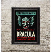 Dracula vintage poster at Ford’s Theatre in Washington...