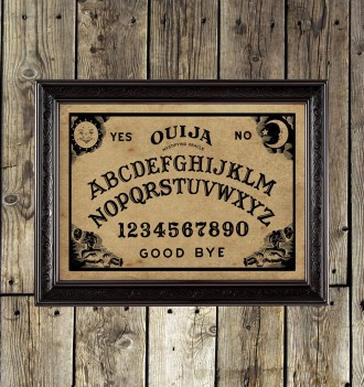 Ouija Board Reproduction Art Print.