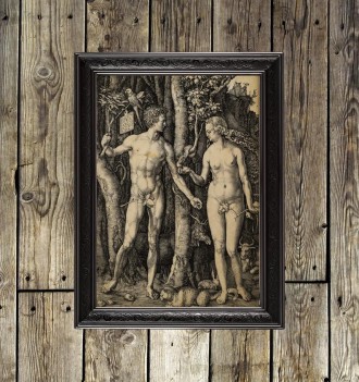 Adam and Eve at the Tree of...